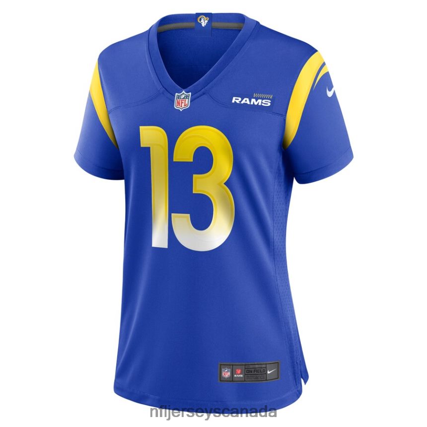 Women Los Angeles Rams John Wolford Nike Royal Game Player Jersey Clothing NFL TBXFR65630