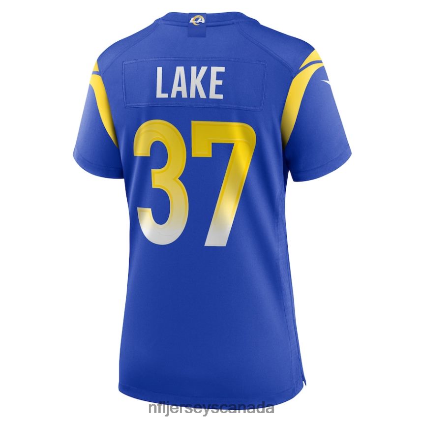 Women Los Angeles Rams Quentin Lake Nike Royal Game Player Jersey Clothing NFL TBXFR64860