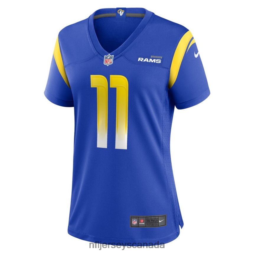 Women Los Angeles Rams Riley Dixon Nike Royal Game Player Jersey Clothing NFL TBXFR66568