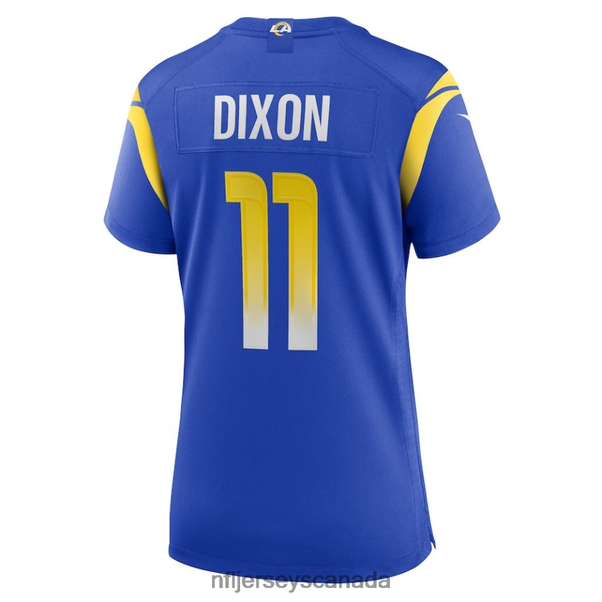 Women Los Angeles Rams Riley Dixon Nike Royal Game Player Jersey Clothing NFL TBXFR66568