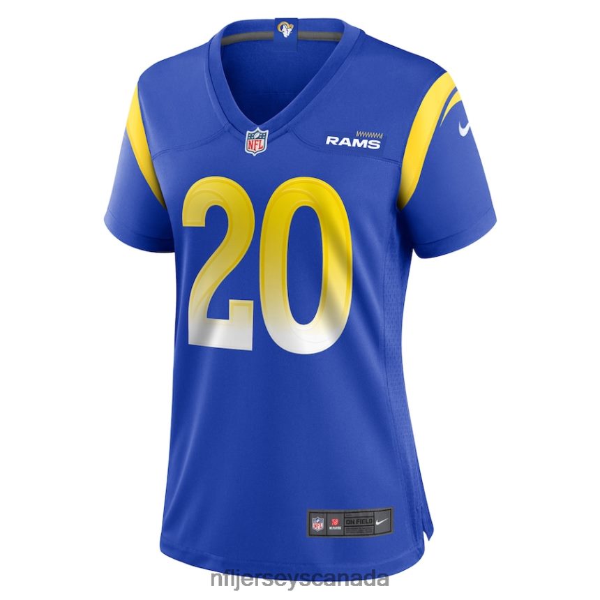 Women Los Angeles Rams TJ Carter Nike Royal Game Player Jersey Clothing NFL TBXFR64700