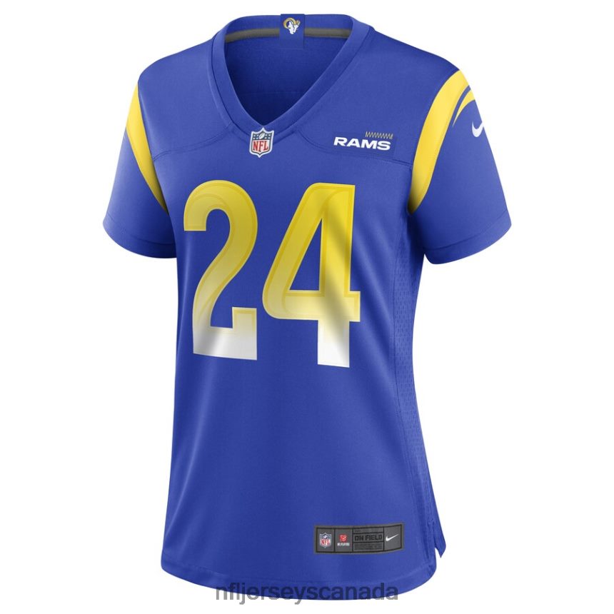 Women Los Angeles Rams Taylor Rapp Nike Royal Game Jersey Clothing NFL TBXFR66732