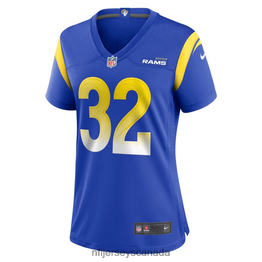 Women Los Angeles Rams Travin Howard Nike Royal Game Player Jersey Clothing NFL TBXFR65873