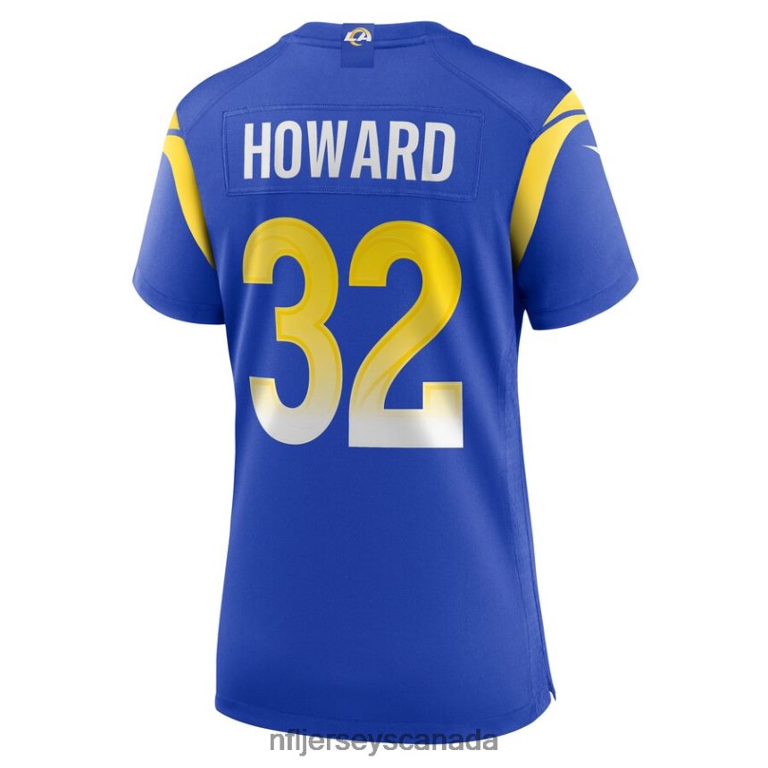 Women Los Angeles Rams Travin Howard Nike Royal Game Player Jersey Clothing NFL TBXFR65873