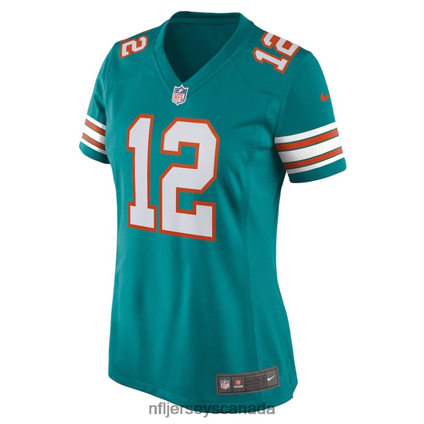 Women Miami Dolphins Bob Griese Nike Aqua Retired Player Jersey Clothing NFL TBXFR63694
