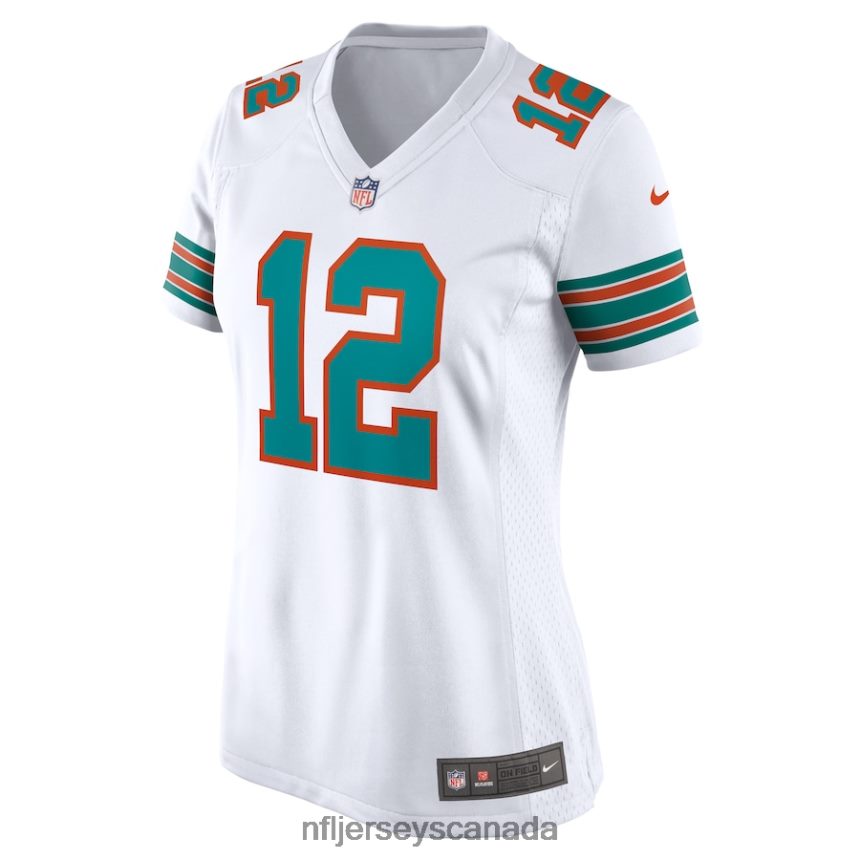 Women Miami Dolphins Bob Griese Nike White Retired Player Jersey Clothing NFL TBXFR66970