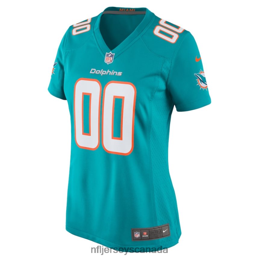 Women Miami Dolphins Jalen Ramsey Nike Aqua Game Jersey Clothing NFL TBXFR62555