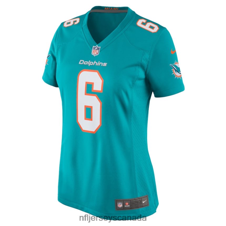 Women Miami Dolphins Melvin Ingram Nike Aqua Home Game Player Jersey Clothing NFL TBXFR65920