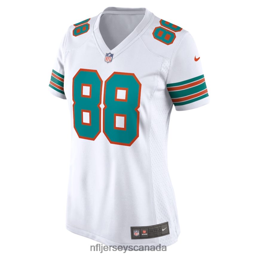 Women Miami Dolphins Mike Gesicki Nike White Alternate Game Jersey Clothing NFL TBXFR6735