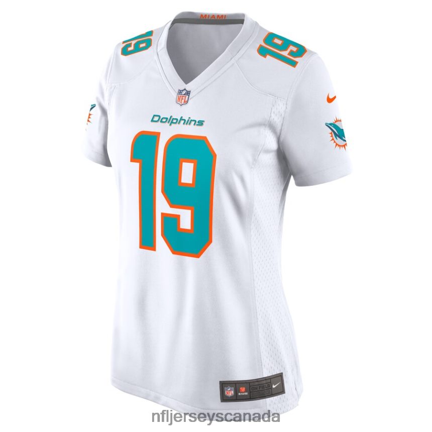 Women Miami Dolphins Skylar Thompson Nike White Game Player Jersey Clothing NFL TBXFR66984