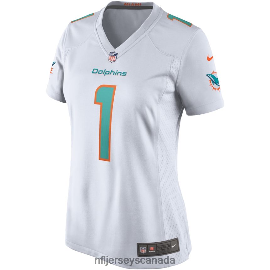 Women Miami Dolphins Tua Tagovailoa Nike White Game Jersey Clothing NFL TBXFR61165