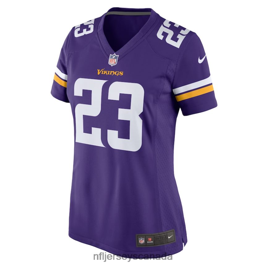 Women Minnesota Vikings Andrew Booth Jr Nike Purple Player Game Jersey Clothing NFL TBXFR65285