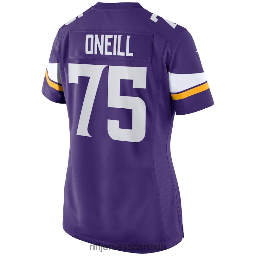 Women Minnesota Vikings Brian O\Neill Nike Purple Game Jersey Clothing NFL TBXFR65208