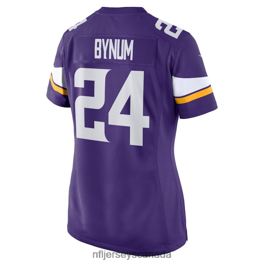 Women Minnesota Vikings Camryn Bynum Nike Purple Player Game Jersey Clothing NFL TBXFR61715