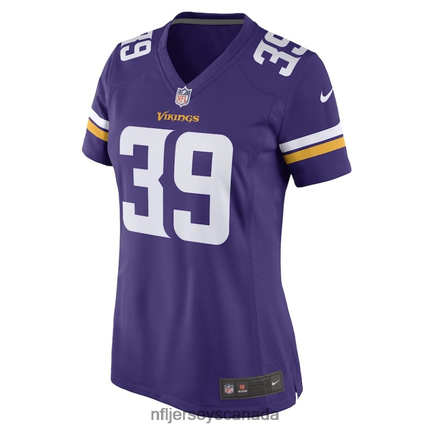 Women Minnesota Vikings Chandon Sullivan Nike Purple Game Player Jersey Clothing NFL TBXFR65199
