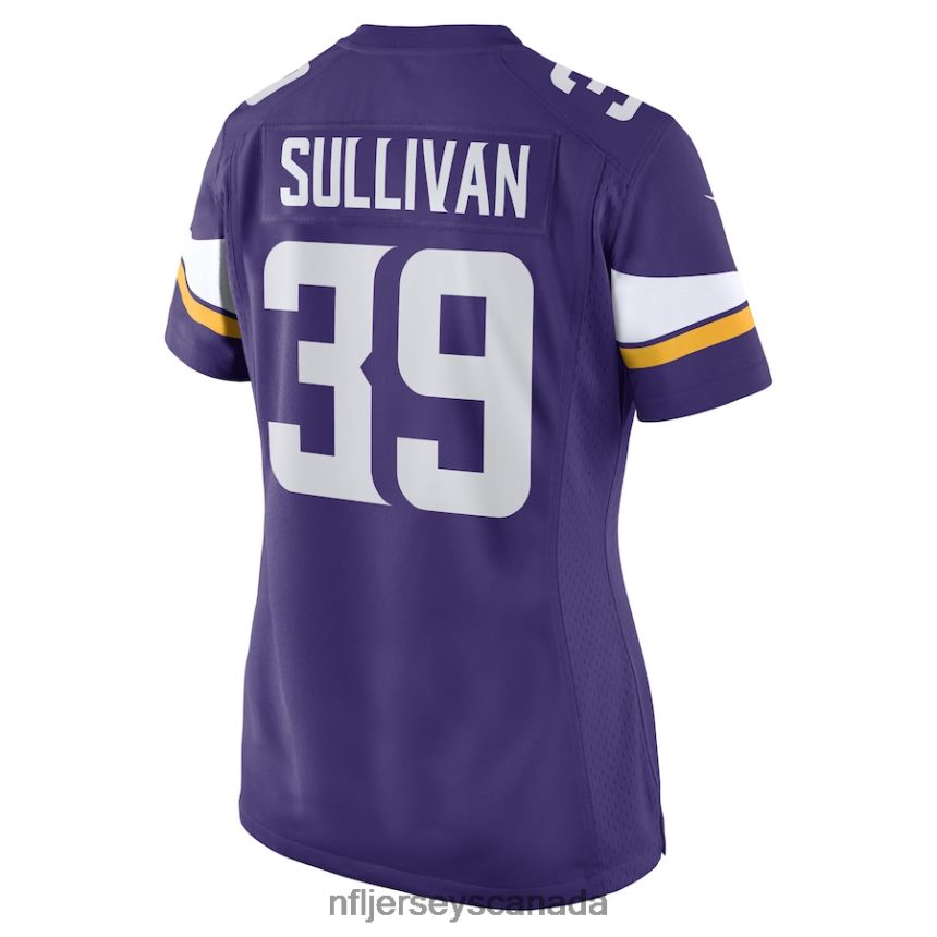 Women Minnesota Vikings Chandon Sullivan Nike Purple Game Player Jersey Clothing NFL TBXFR65199