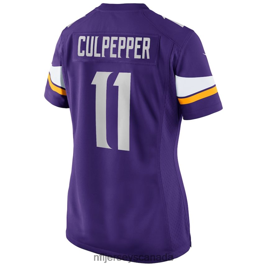Women Minnesota Vikings Daunte Culpepper Nike Purple Game Retired Player Jersey Clothing NFL TBXFR65215