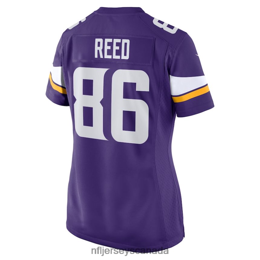 Women Minnesota Vikings Jake Reed Nike Purple Retired Player Game Jersey Clothing NFL TBXFR63520
