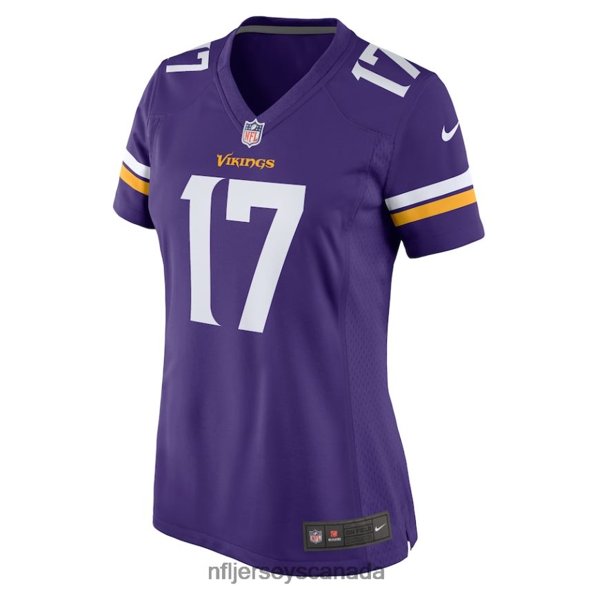Women Minnesota Vikings KJ Osborn Nike Purple Game Jersey Clothing NFL TBXFR63530