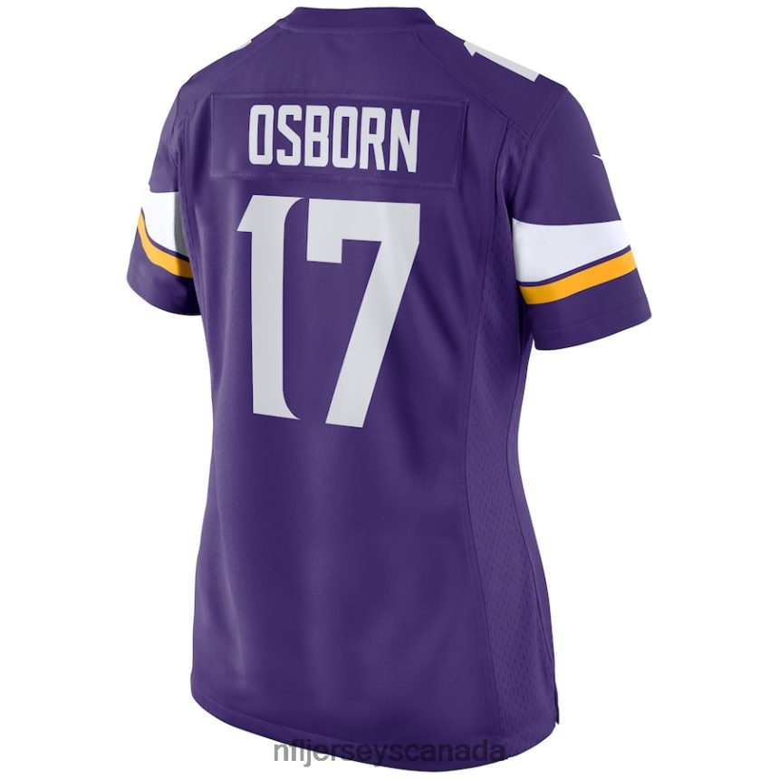 Women Minnesota Vikings KJ Osborn Nike Purple Game Jersey Clothing NFL TBXFR63530