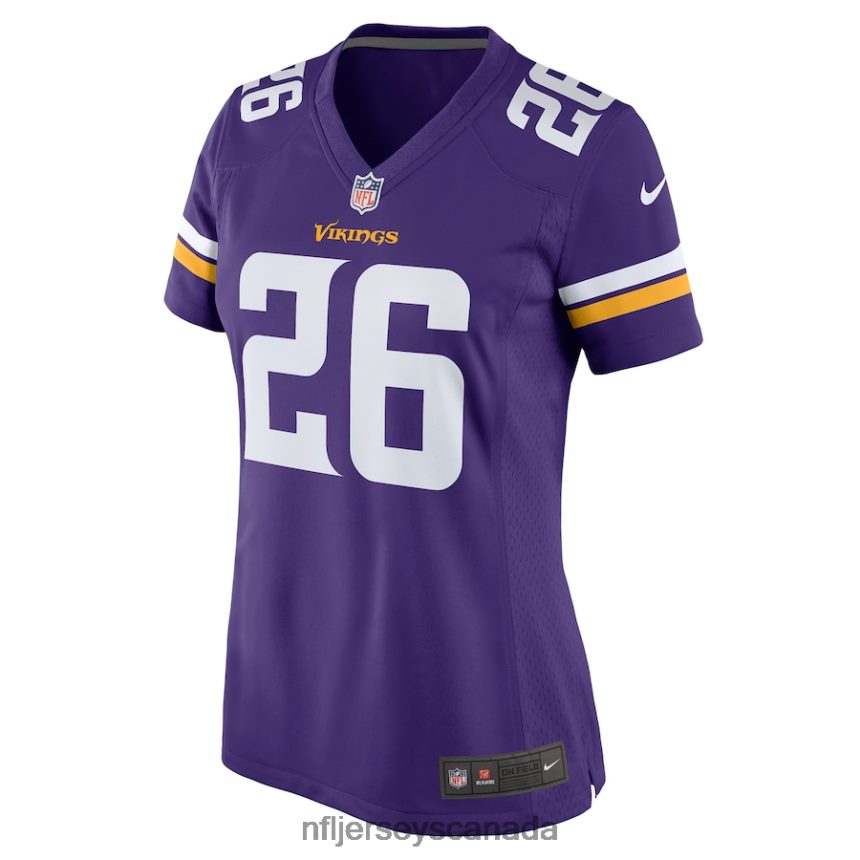 Women Minnesota Vikings Kene Nwangwu Nike Purple Game Jersey Clothing NFL TBXFR64122
