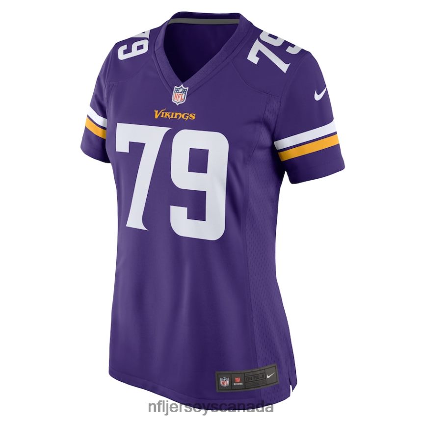 Women Minnesota Vikings Kenny Willekes Nike Purple Game Jersey Clothing NFL TBXFR65227