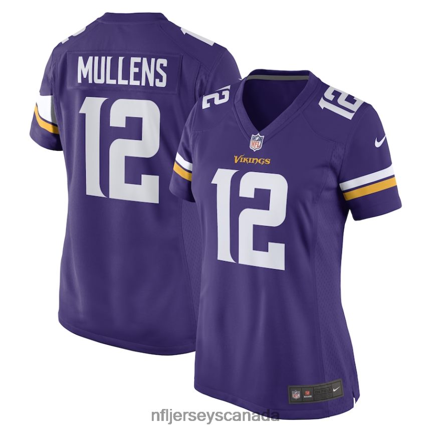 Women Minnesota Vikings Nick Mullens Nike Purple Game Player Jersey Clothing NFL TBXFR65233