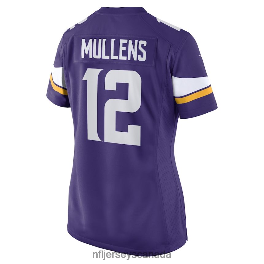 Women Minnesota Vikings Nick Mullens Nike Purple Game Player Jersey Clothing NFL TBXFR65233