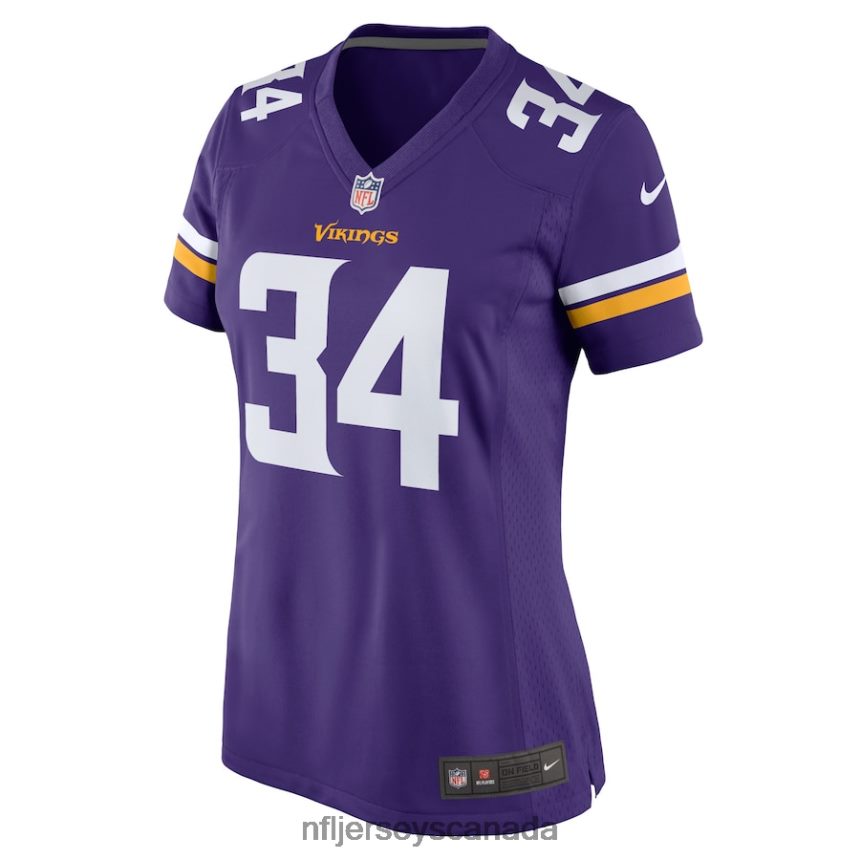 Women Minnesota Vikings Nick Muse Nike Purple Home Game Player Jersey Clothing NFL TBXFR65250