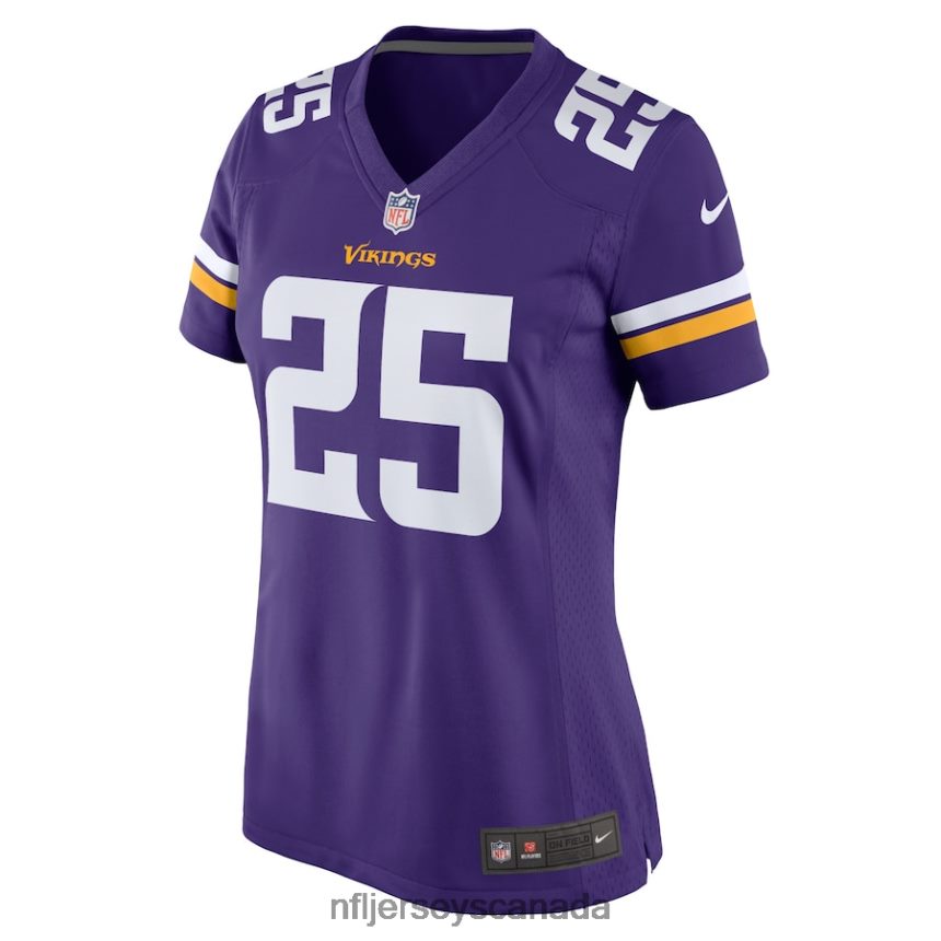 Women Minnesota Vikings Theo Jackson Nike Purple Home Game Player Jersey Clothing NFL TBXFR65264
