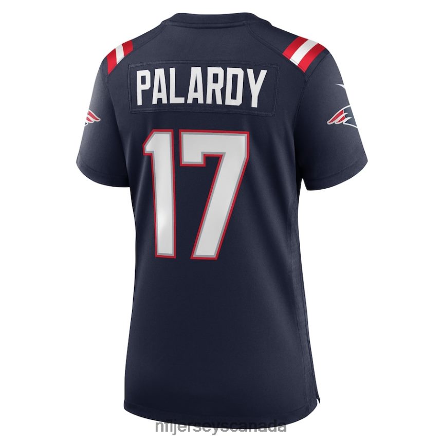 Women New England Patriots Michael Palardy Nike Navy Home Game Player Jersey Clothing NFL TBXFR65413