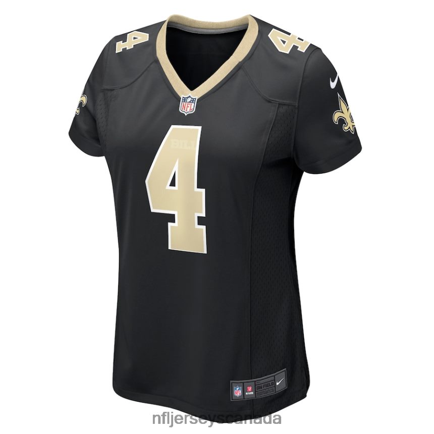 Women New Orleans Saints Blake Gilikin Nike Black Game Player Jersey Clothing NFL TBXFR65150