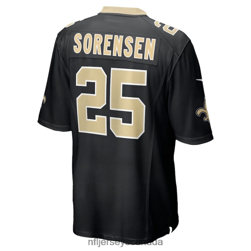 Women New Orleans Saints Daniel Sorensen Nike Black Player Game Jersey Clothing NFL TBXFR65961