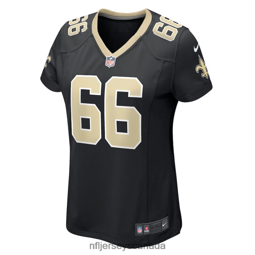 Women New Orleans Saints Lewis Kidd Nike Black Game Player Jersey Clothing NFL TBXFR66565