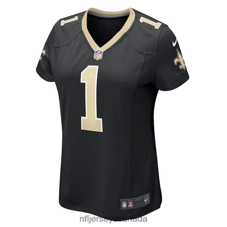 Women New Orleans Saints Marquez Callaway Nike Black Game Jersey Clothing NFL TBXFR62645