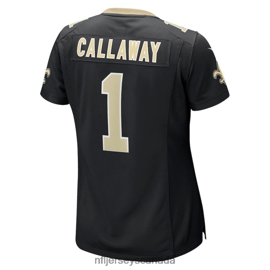 Women New Orleans Saints Marquez Callaway Nike Black Game Jersey Clothing NFL TBXFR62645