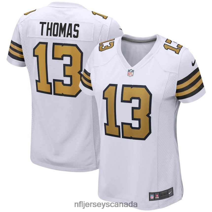 Women New Orleans Saints Michael Thomas Nike White Alternate Game Jersey Clothing NFL TBXFR62170