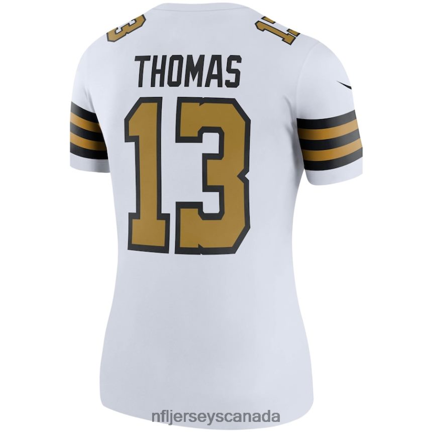 Women New Orleans Saints Michael Thomas Nike White Color Rush Legend Player Jersey Clothing NFL TBXFR64956