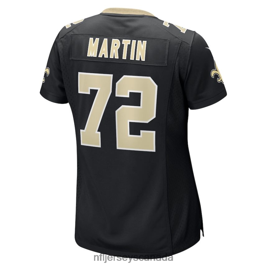 Women New Orleans Saints Nick Martin Nike Black Game Player Jersey Clothing NFL TBXFR65043