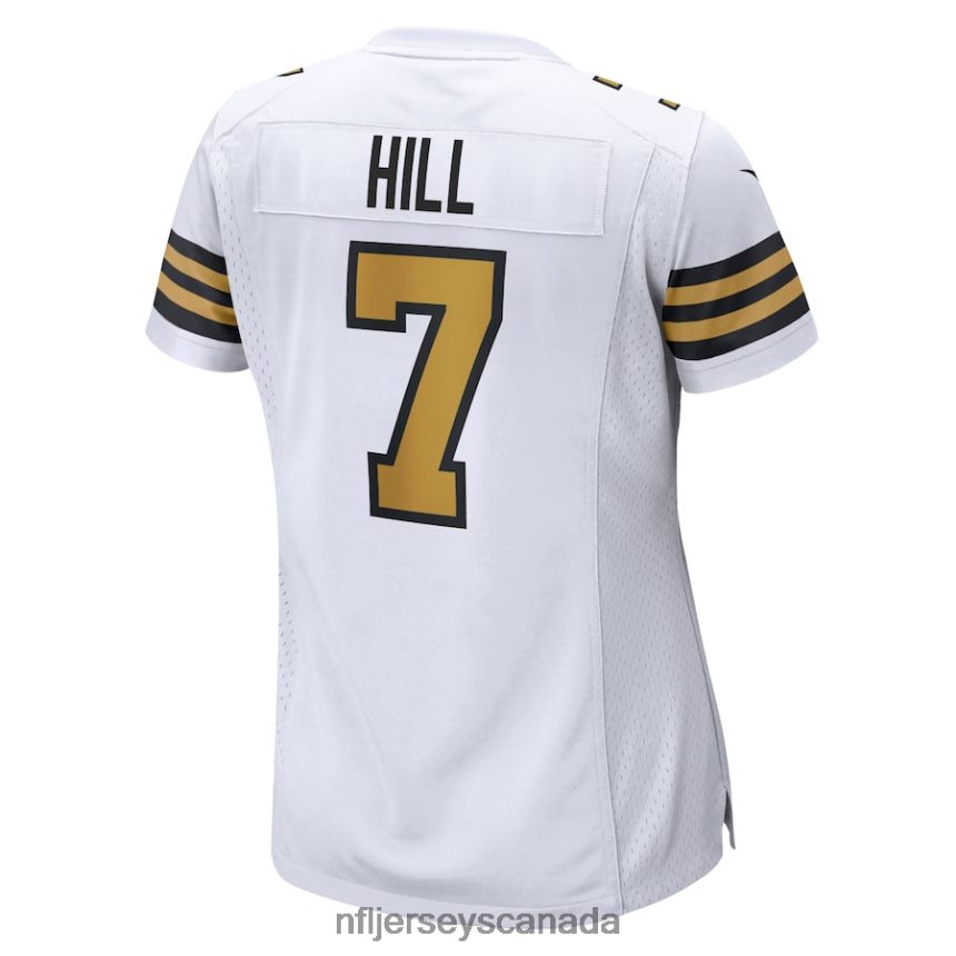 Women New Orleans Saints Taysom Hill Nike White Alternate Game Jersey Clothing NFL TBXFR61337
