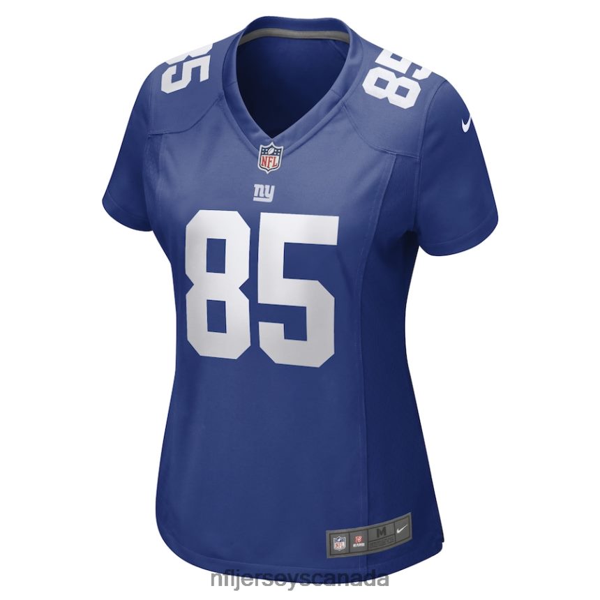 Women New York Giants Chris Myarick Nike Royal Game Player Jersey Clothing NFL TBXFR65722
