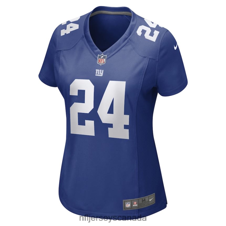Women New York Giants Dane Belton Nike Royal Game Player Jersey Clothing NFL TBXFR66778