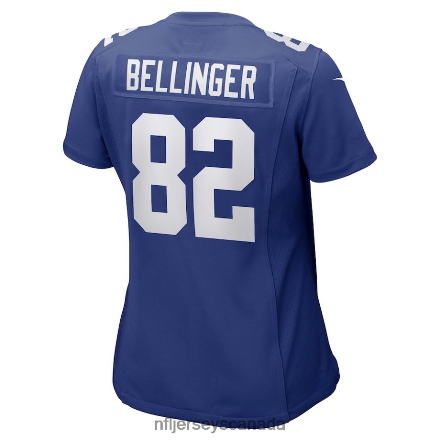 Women New York Giants Daniel Bellinger Nike Royal Game Player Jersey Clothing NFL TBXFR66283