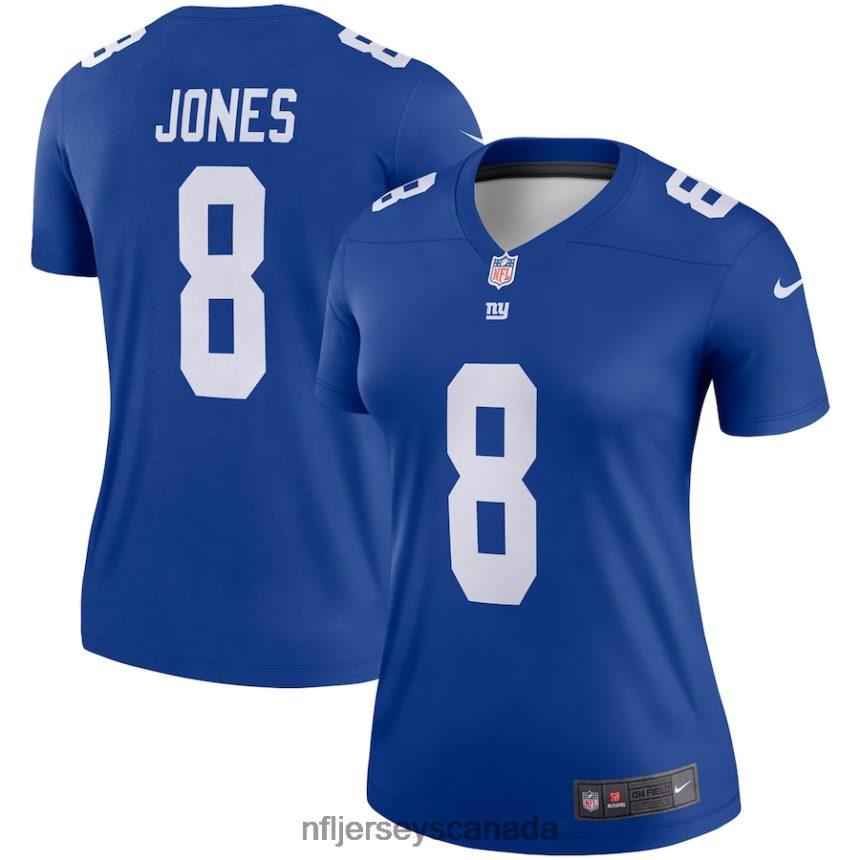 Women New York Giants Daniel Jones Nike Royal Legend Jersey Clothing NFL TBXFR62465