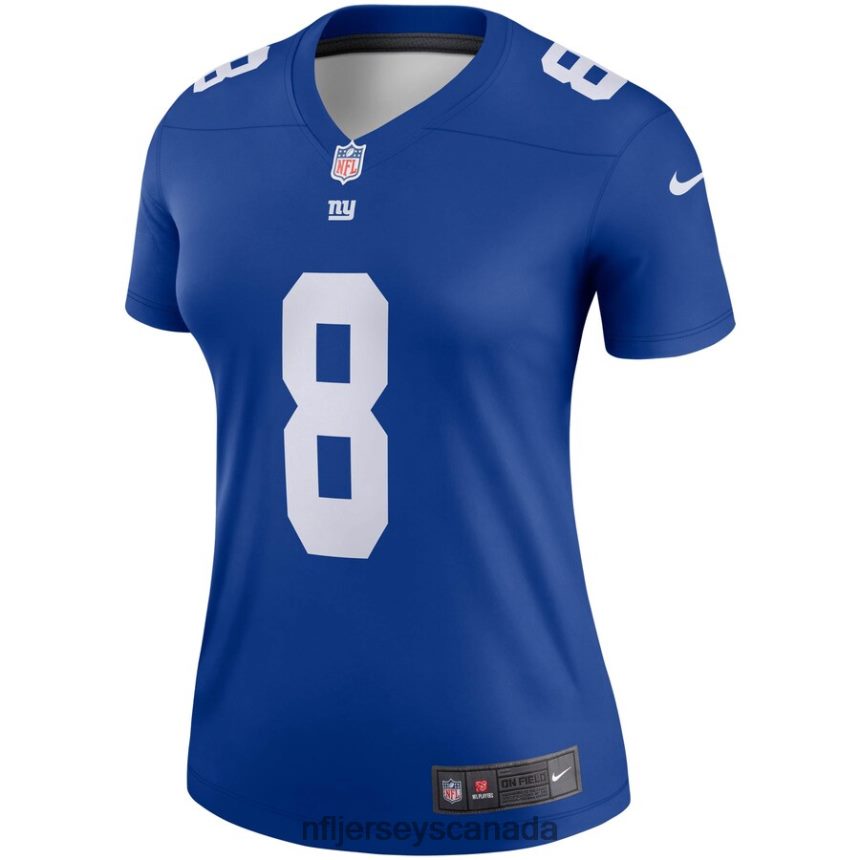 Women New York Giants Daniel Jones Nike Royal Legend Jersey Clothing NFL TBXFR62465