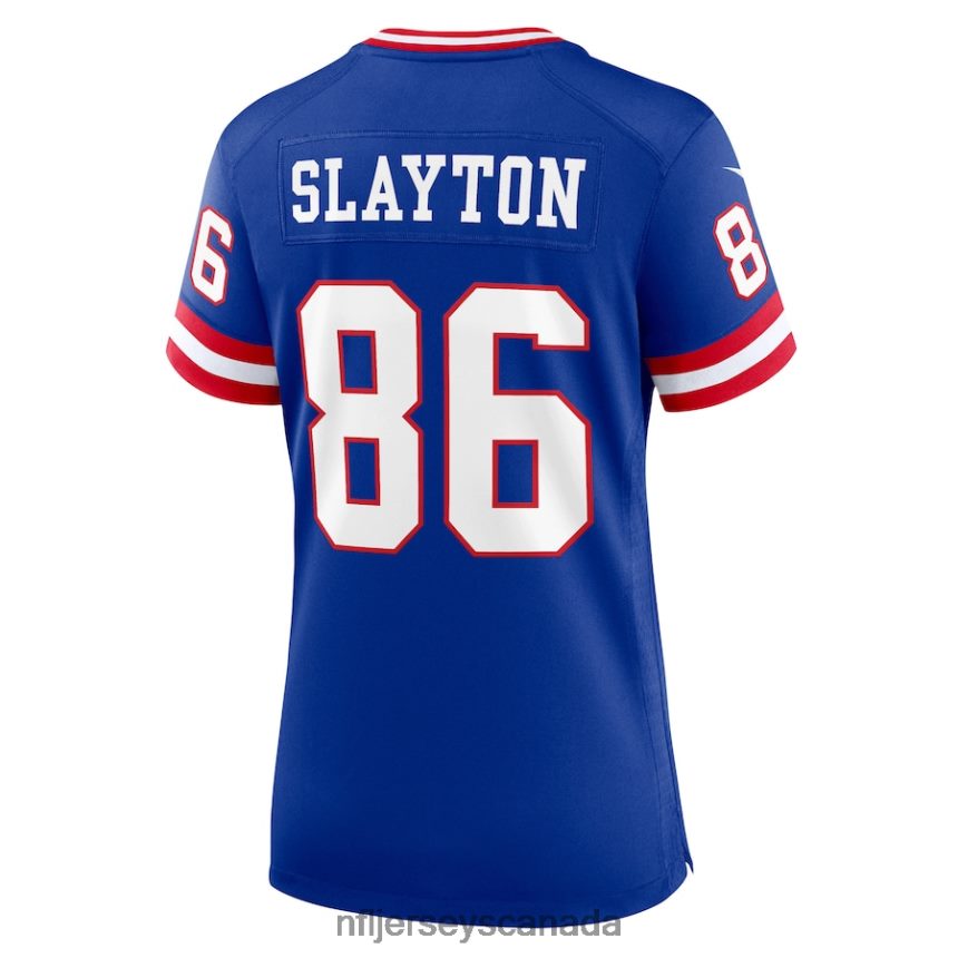 Women New York Giants Darius Slayton Nike Royal Classic Player Game Jersey Clothing NFL TBXFR64076