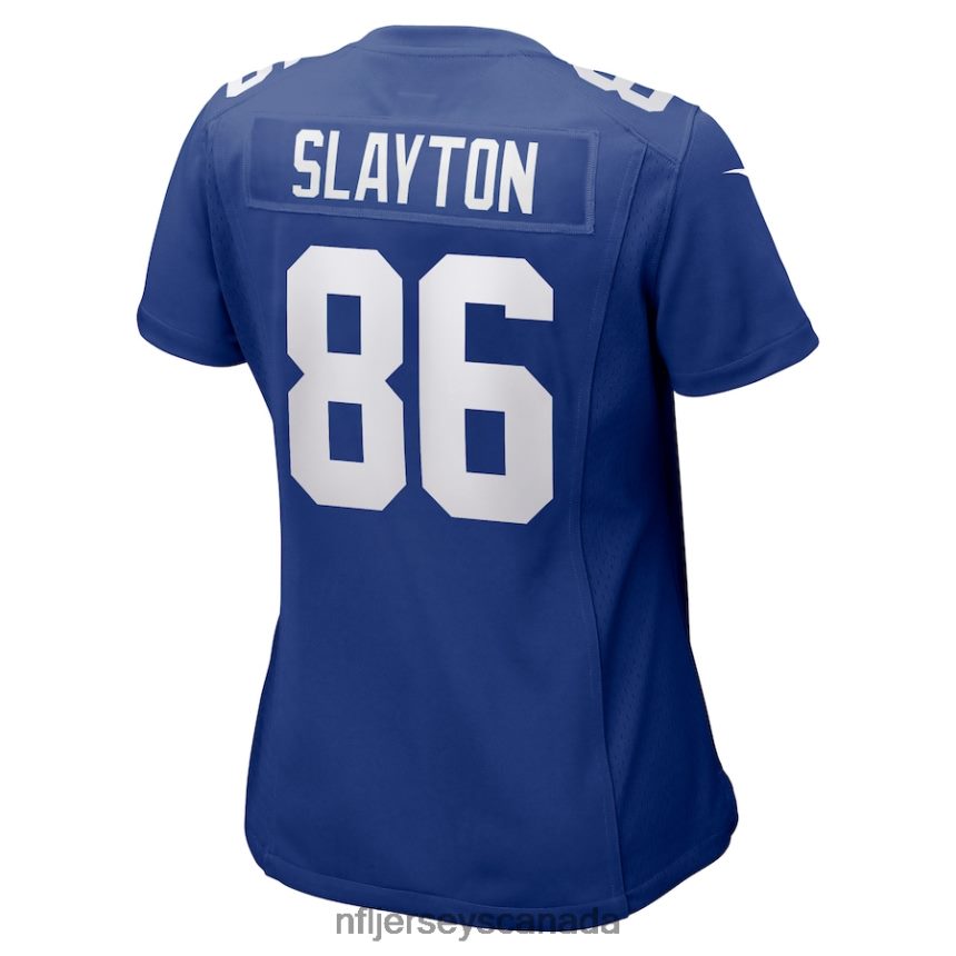 Women New York Giants Darius Slayton Nike Royal Game Jersey Clothing NFL TBXFR66500
