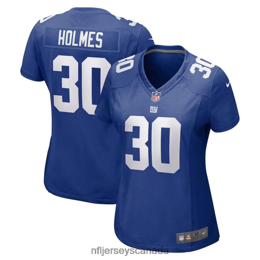 Women New York Giants Darnay Holmes Nike Royal Game Jersey Clothing NFL TBXFR67009