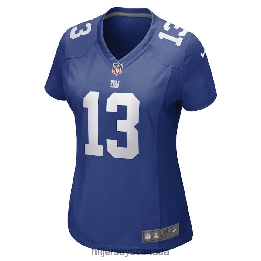 Women New York Giants David Sills V Nike Royal Game Player Jersey Clothing NFL TBXFR66091