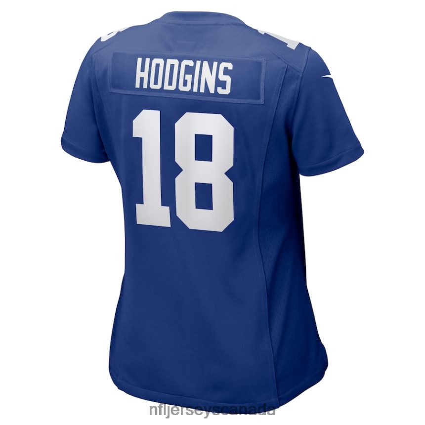 Women New York Giants Isaiah Hodgins Nike Royal Home Game Player Jersey Clothing NFL TBXFR63339